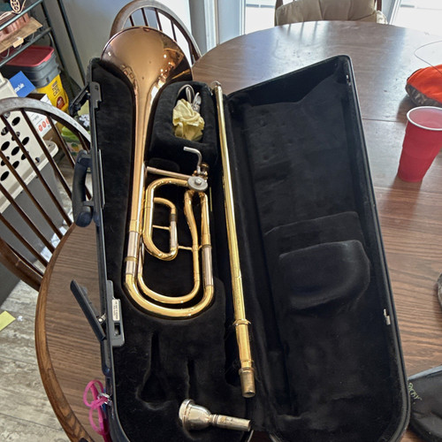 Yamaha gold brass slide - brass,